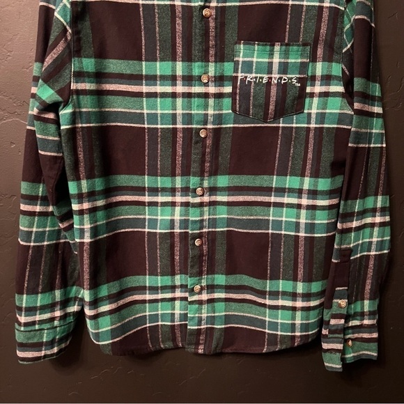 Warners bros long sleeve shirts Size: S color : black/ green - Picture 6 of 10